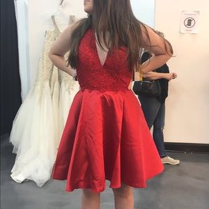 red homecoming dress!
